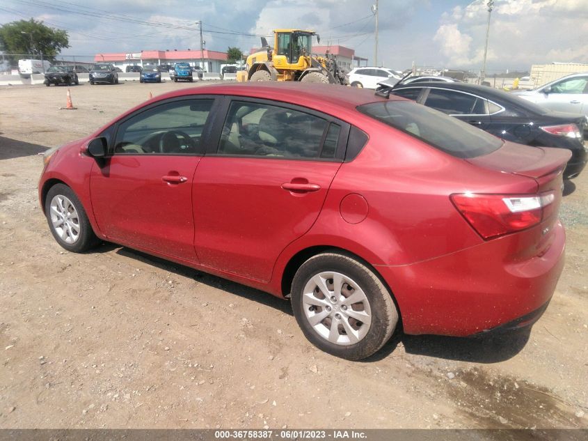 2013 KIA RIO EX - KNADN4A38D6280866