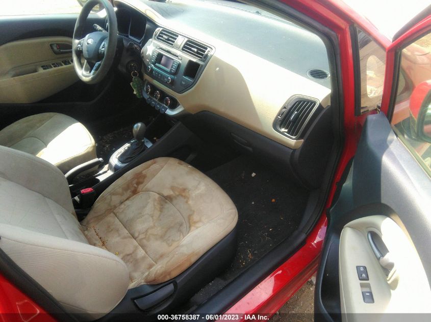 2013 KIA RIO EX - KNADN4A38D6280866