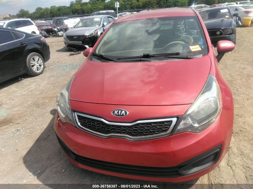 2013 KIA RIO EX - KNADN4A38D6280866