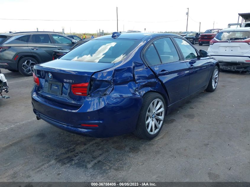 2017 BMW 3 SERIES 320I XDRIVE - WBA8E5G35HNU43662