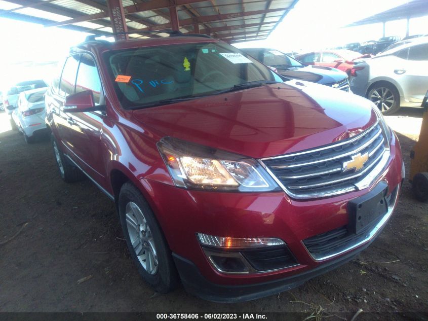 2014 CHEVROLET TRAVERSE LT - 1GNKRHKD9EJ181881