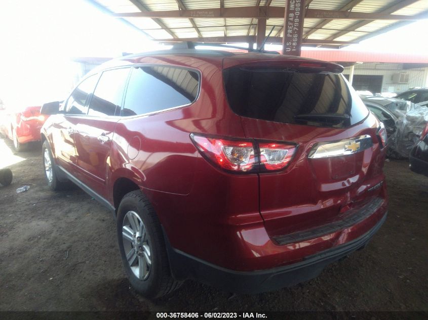 2014 CHEVROLET TRAVERSE LT - 1GNKRHKD9EJ181881