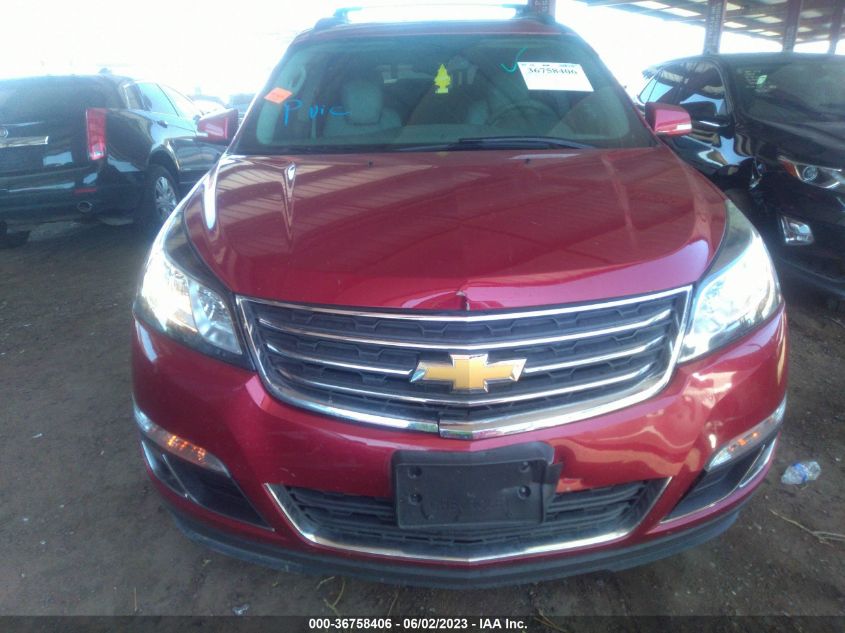 2014 CHEVROLET TRAVERSE LT - 1GNKRHKD9EJ181881