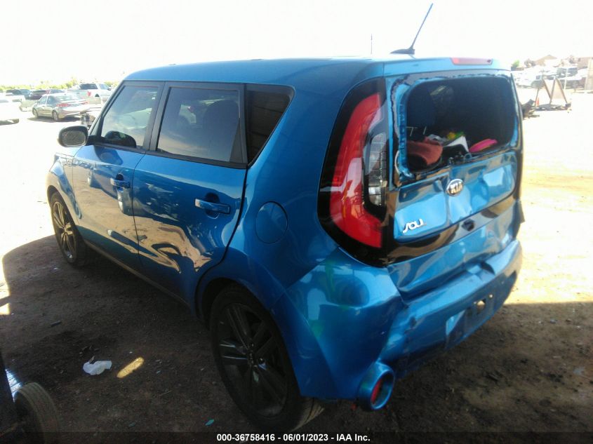2015 KIA SOUL + - KNDJP3A50F7219987