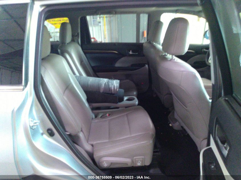 2015 TOYOTA HIGHLANDER LIMITED - 5TDDKRFH9FS091823