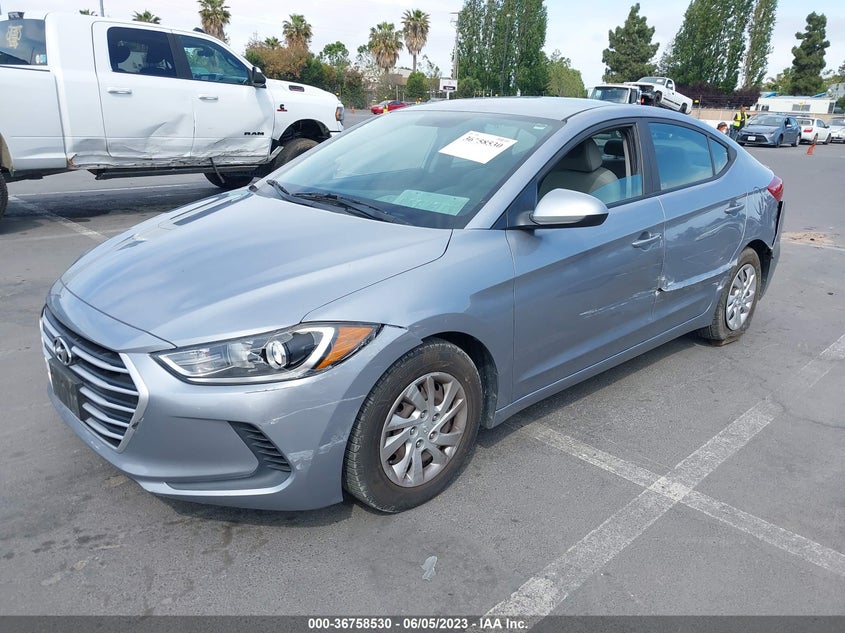VIN 5NPD74LF2HH096040 2017 HYUNDAI ELANTRA SE