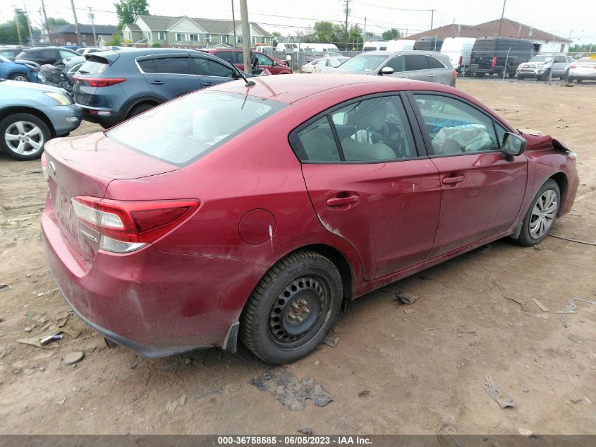 2018 SUBARU IMPREZA UNKNOWN - 4S3GCAA60J1606623