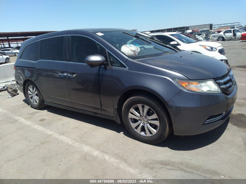 2016 HONDA ODYSSEY EX-L - 5FNRL5H69GB042750