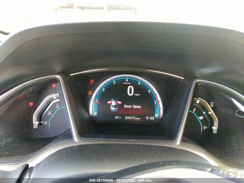 2016 HONDA CIVIC SEDAN EX-T - 19XFC1F37GE044927