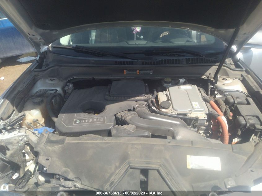2014 LINCOLN MKZ HYBRID - 3LN6L2LU8ER811592