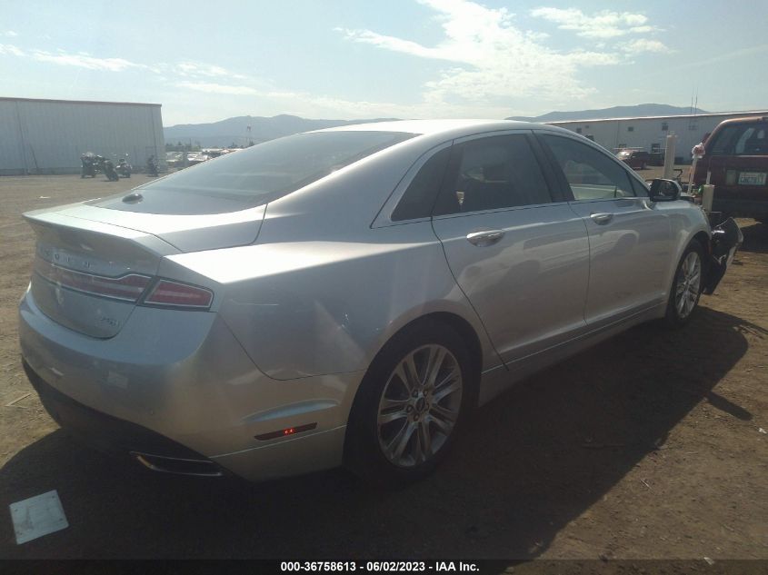 2014 LINCOLN MKZ HYBRID - 3LN6L2LU8ER811592