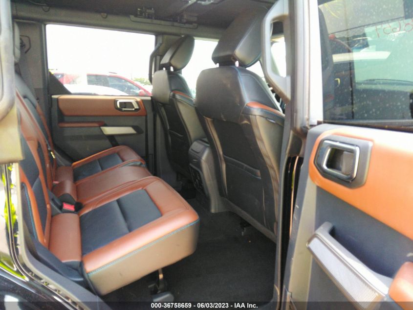 2022 FORD BRONCO BASE/BIG BEND - 1FMEE5DP5NLB84977