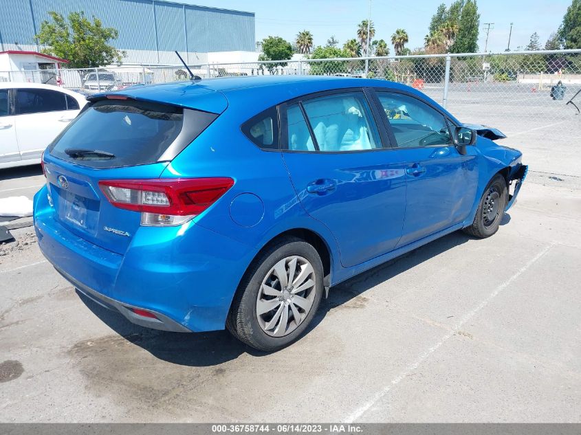 2022 SUBARU IMPREZA - 4S3GTAB63N3721285