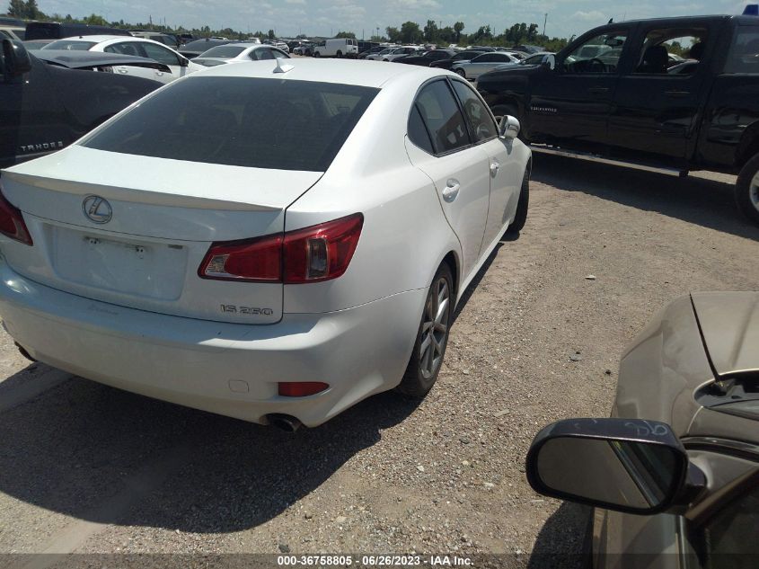 2013 LEXUS IS 250 - JTHBF5C2XD5186994