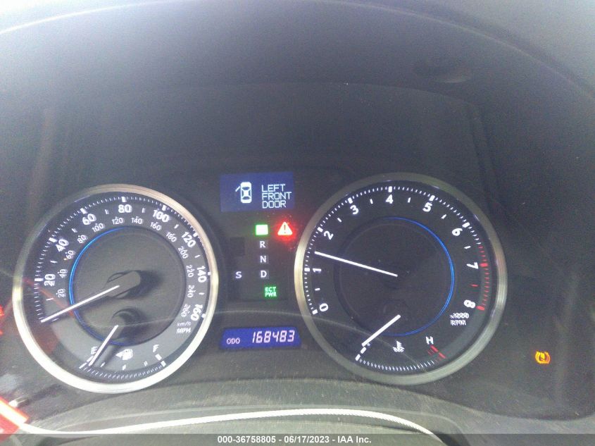 2013 LEXUS IS 250 - JTHBF5C2XD5186994