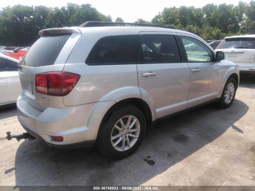 2014 DODGE JOURNEY SXT - 3C4PDDBG3ET187815