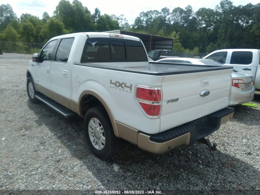 2013 FORD F-150 XL/XLT/FX4/LARIAT - 1FTFW1ET4DKD15525