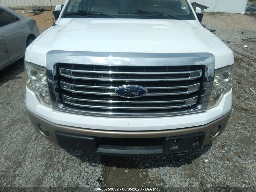 2013 FORD F-150 XL/XLT/FX4/LARIAT - 1FTFW1ET4DKD15525