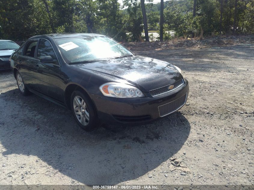 2013 CHEVROLET IMPALA LT - 2G1WG5E34D1216278