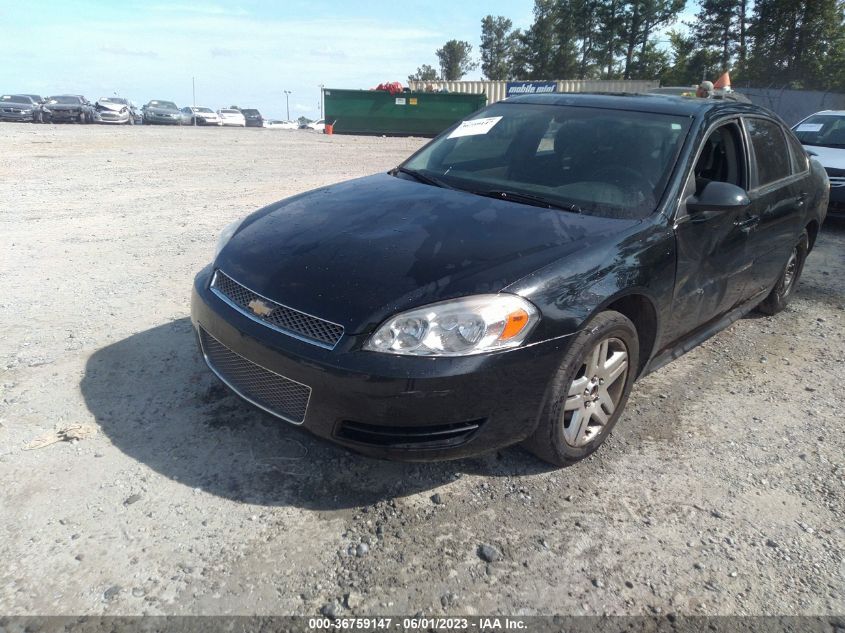 2013 CHEVROLET IMPALA LT - 2G1WG5E34D1216278
