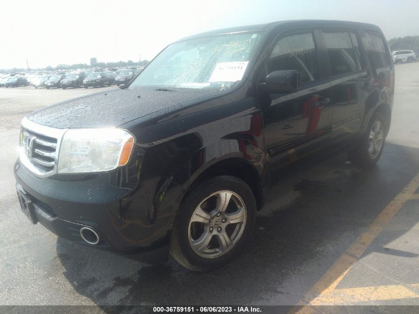 2013 HONDA PILOT EX-L - 5FNYF4H54DB040811