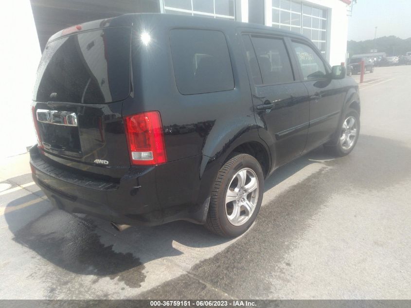 2013 HONDA PILOT EX-L - 5FNYF4H54DB040811