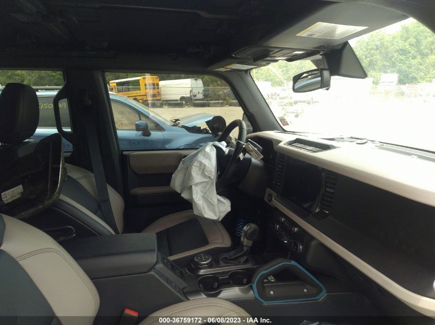 2022 FORD BRONCO BASE/BIG BEND - 1FMEE5DPXNLB88281