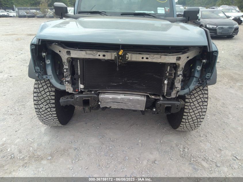 2022 FORD BRONCO BASE/BIG BEND - 1FMEE5DPXNLB88281