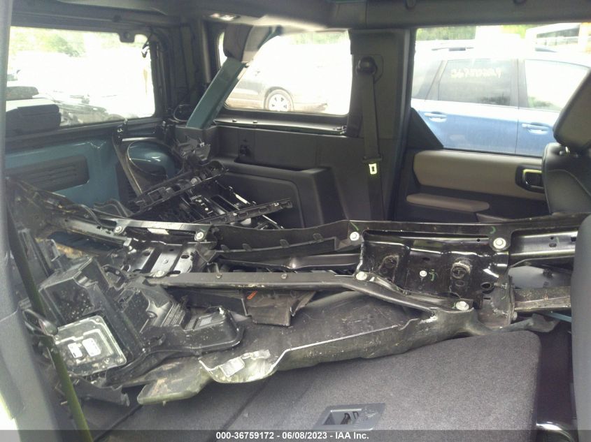2022 FORD BRONCO BASE/BIG BEND - 1FMEE5DPXNLB88281