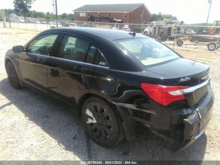 2013 CHRYSLER 200 LX - 1C3CCBAG4DN727084