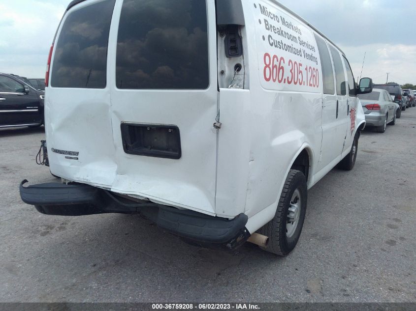 2014 CHEVROLET EXPRESS CARGO VAN - 1GCWGFBA3E1115031