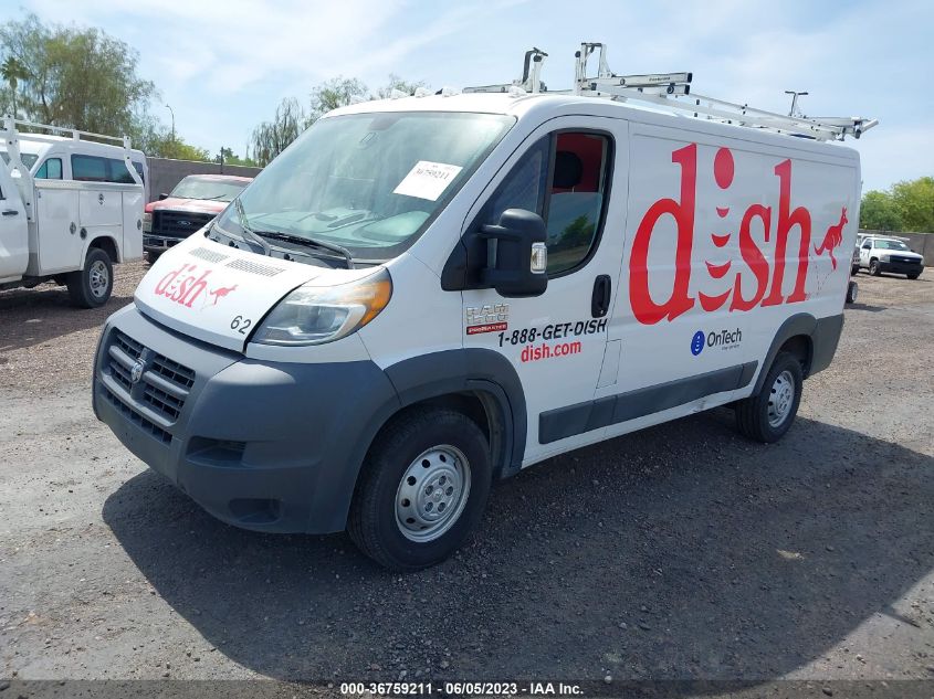 2017 RAM PROMASTER CARGO VAN - 3C6TRVAG1HE542536