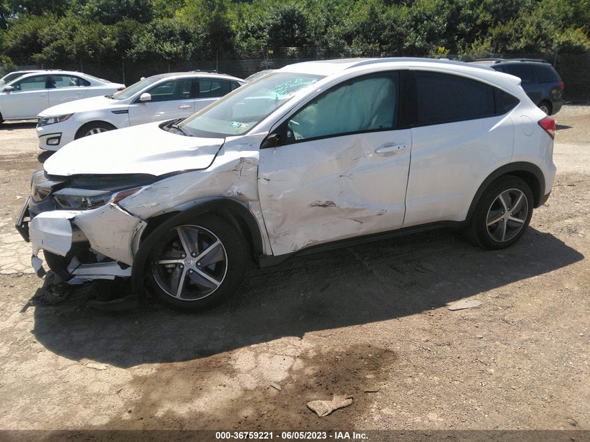 VIN 3CZRU6H55MM743037 2021 HONDA HR-V EX