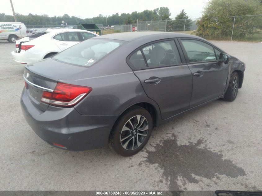 2014 HONDA CIVIC SEDAN EX - 19XFB2F88EE037485