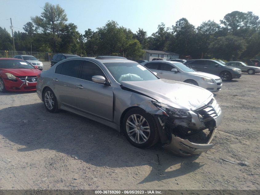 2013 HYUNDAI GENESIS 3.8L - KMHGC4DD4DU235487