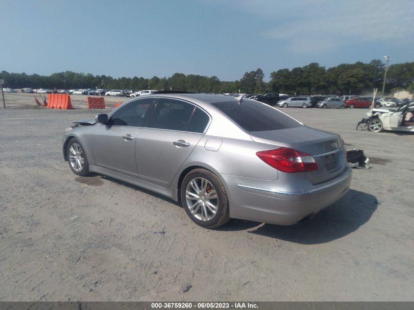 2013 HYUNDAI GENESIS 3.8L - KMHGC4DD4DU235487