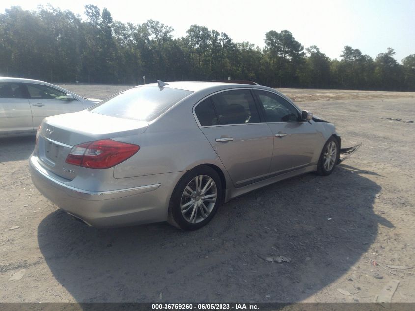 2013 HYUNDAI GENESIS 3.8L - KMHGC4DD4DU235487