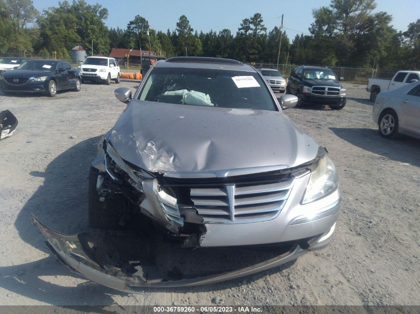 2013 HYUNDAI GENESIS 3.8L - KMHGC4DD4DU235487