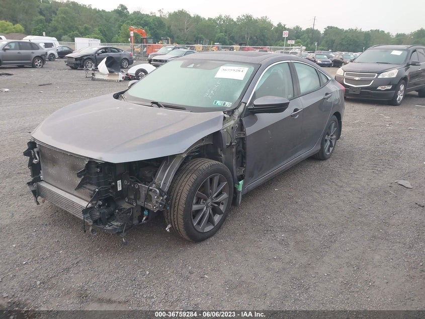 VIN 2HGFC1F31LH681165 2020 HONDA CIVIC SEDAN EX
