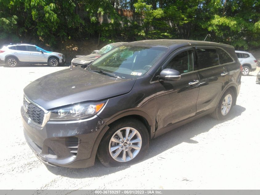 2019 KIA SORENTO LX - 5XYPG4A35KG537387