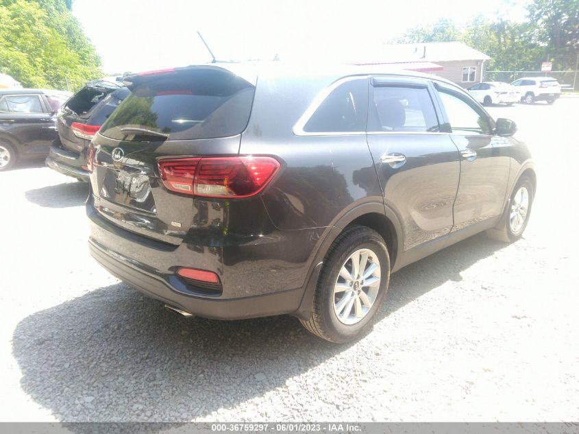 2019 KIA SORENTO LX - 5XYPG4A35KG537387