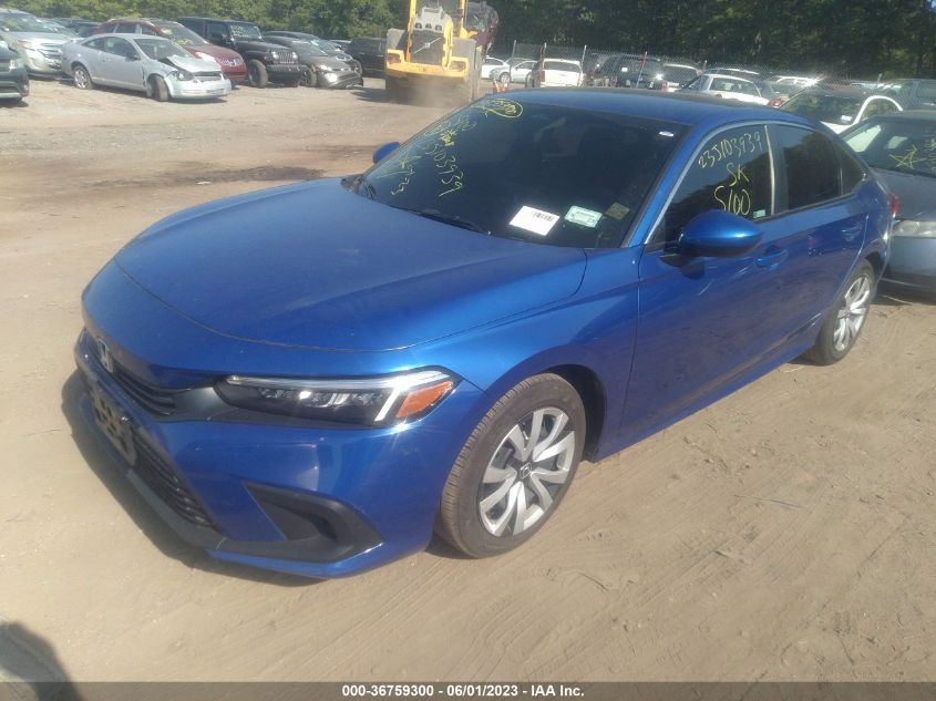 2022 HONDA CIVIC SEDAN LX - 2HGFE2F20NH508537