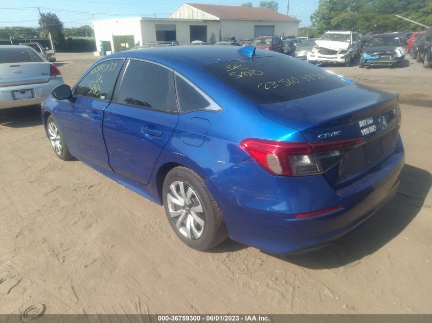 2022 HONDA CIVIC SEDAN LX - 2HGFE2F20NH508537