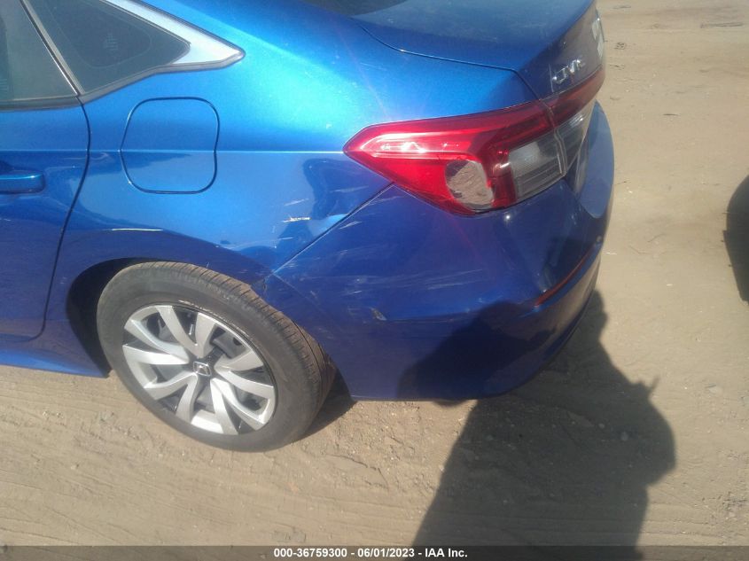 2022 HONDA CIVIC SEDAN LX - 2HGFE2F20NH508537