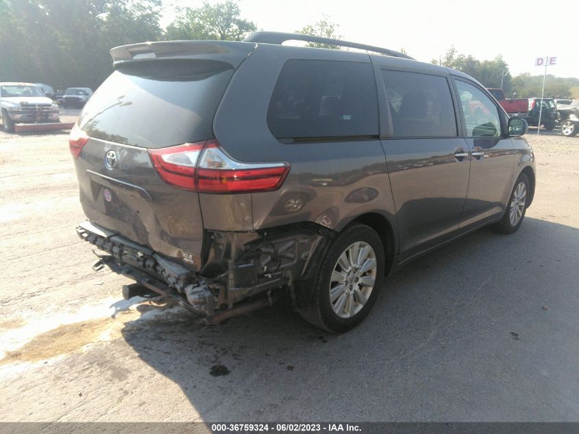 2015 TOYOTA SIENNA LTD/XLE/XLE PREMIUM - 5TDDK3DC2FS104223
