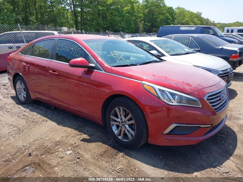 2016 HYUNDAI SONATA 2.4L SE - 5NPE24AF7GH370756