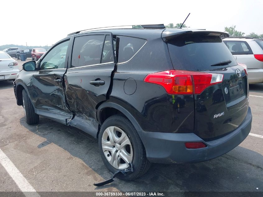 2014 TOYOTA RAV4 LE - 2T3BFREV8EW205679