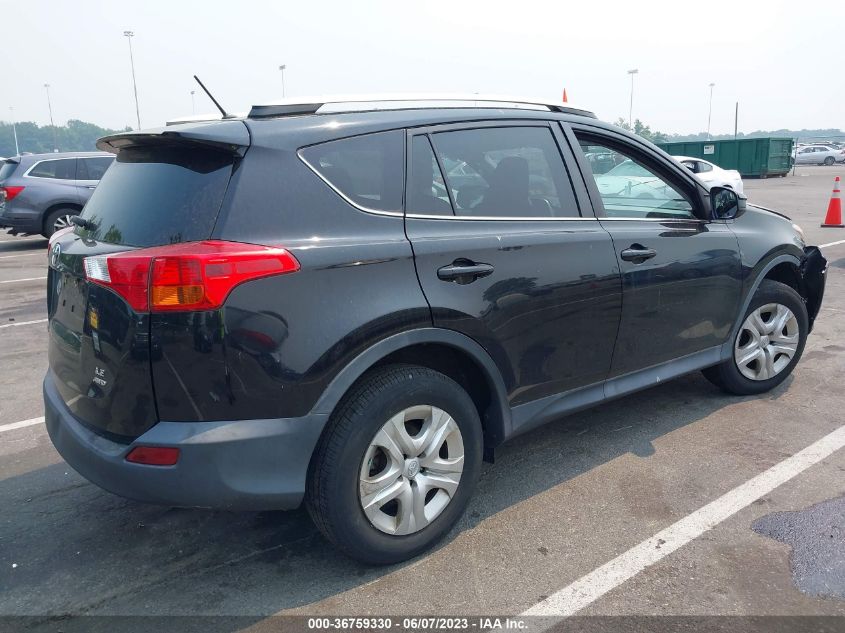 2014 TOYOTA RAV4 LE - 2T3BFREV8EW205679
