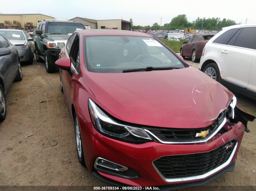 2018 CHEVROLET CRUZE LT - 1G1BE5SM7J7196852