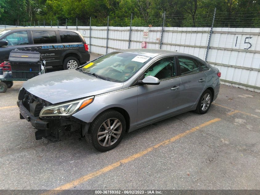 2017 HYUNDAI SONATA 2.4L - 5NPE24AF5HH517304